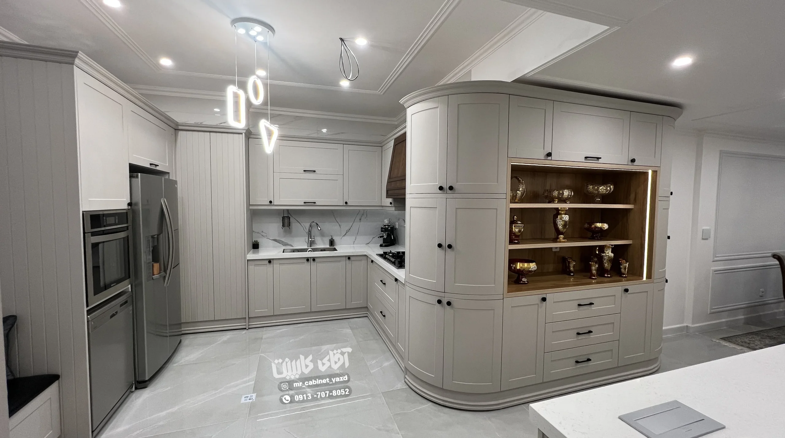 پروژه کابینت کرورویال آقای آیت اللهی بلوار جمهوری یزد