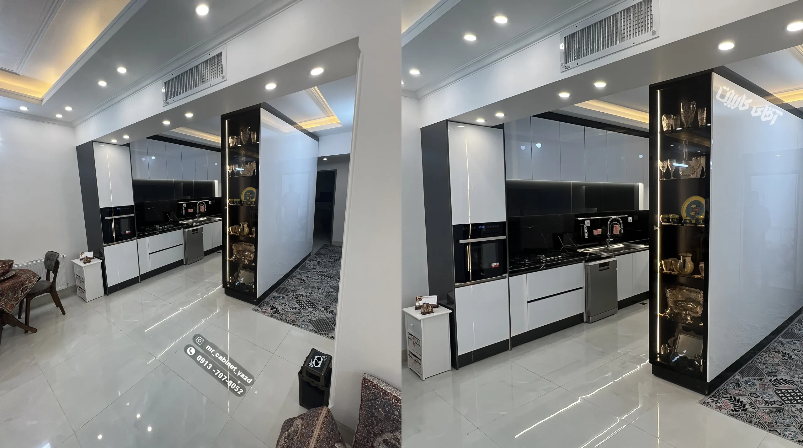 کابینت مدرن آقای رحیمی خیابان مهدی یزد