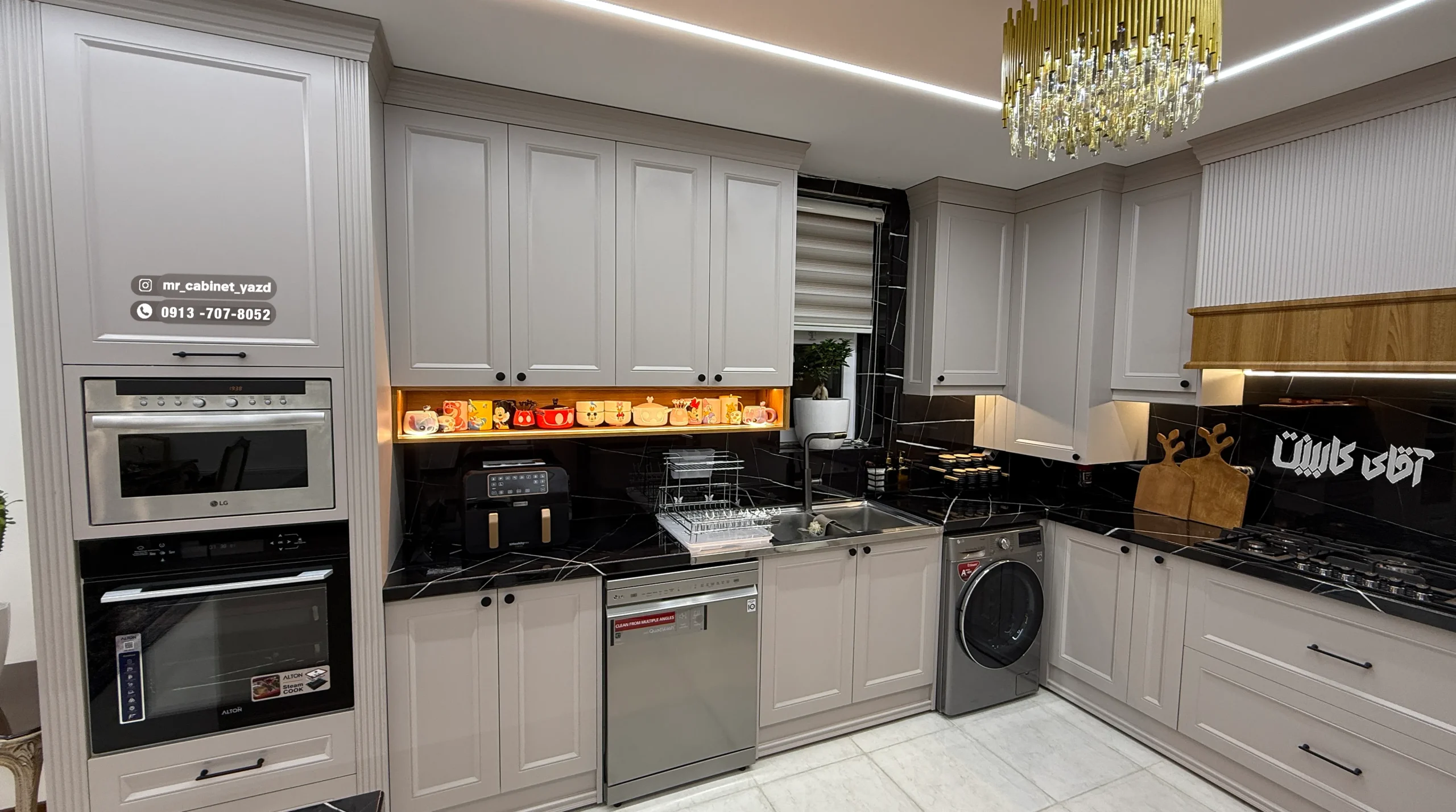 کابینت نئوکلاسیک آقای شعشعی شهرستان تفت