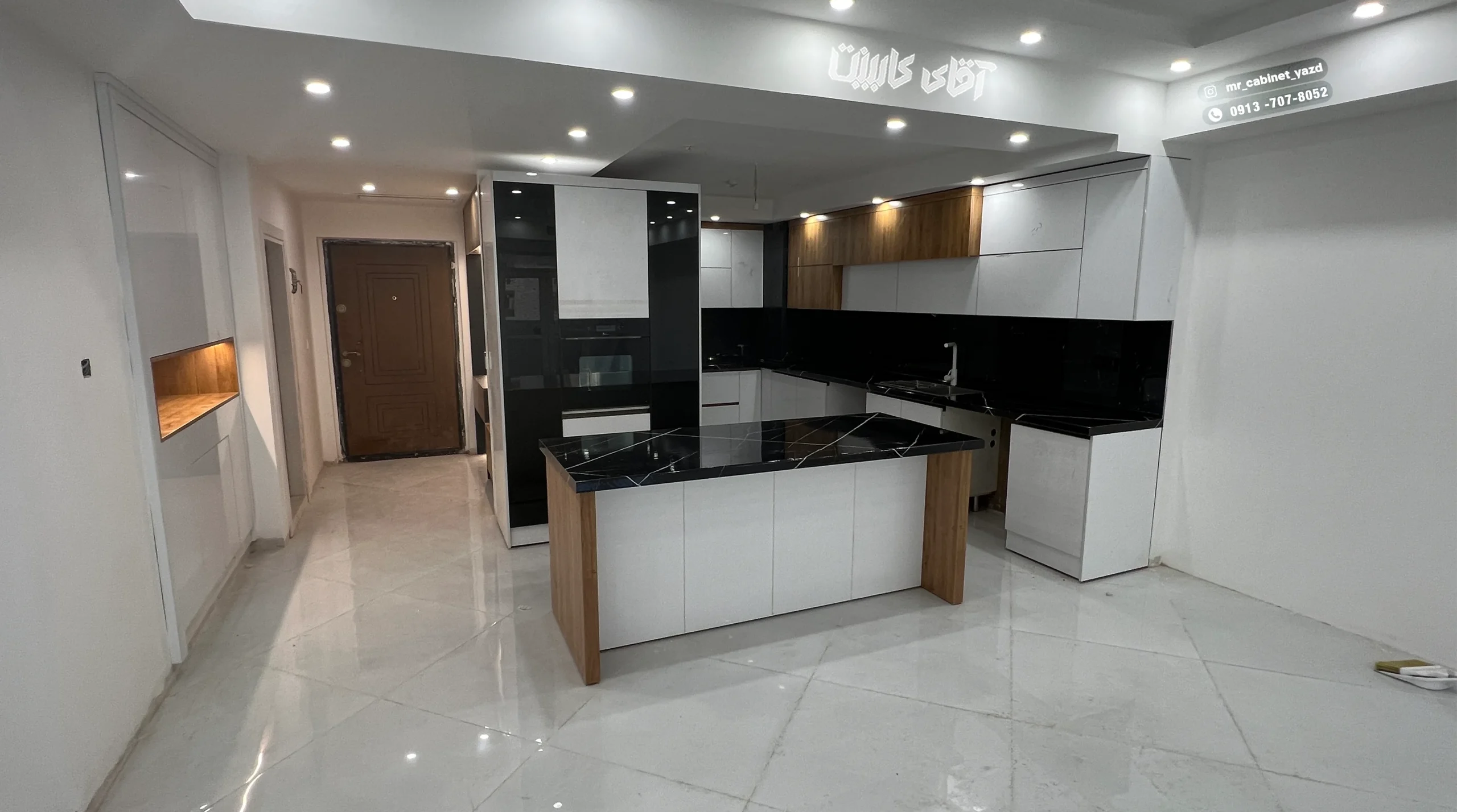 کابینت مدرن خانم فروغی
