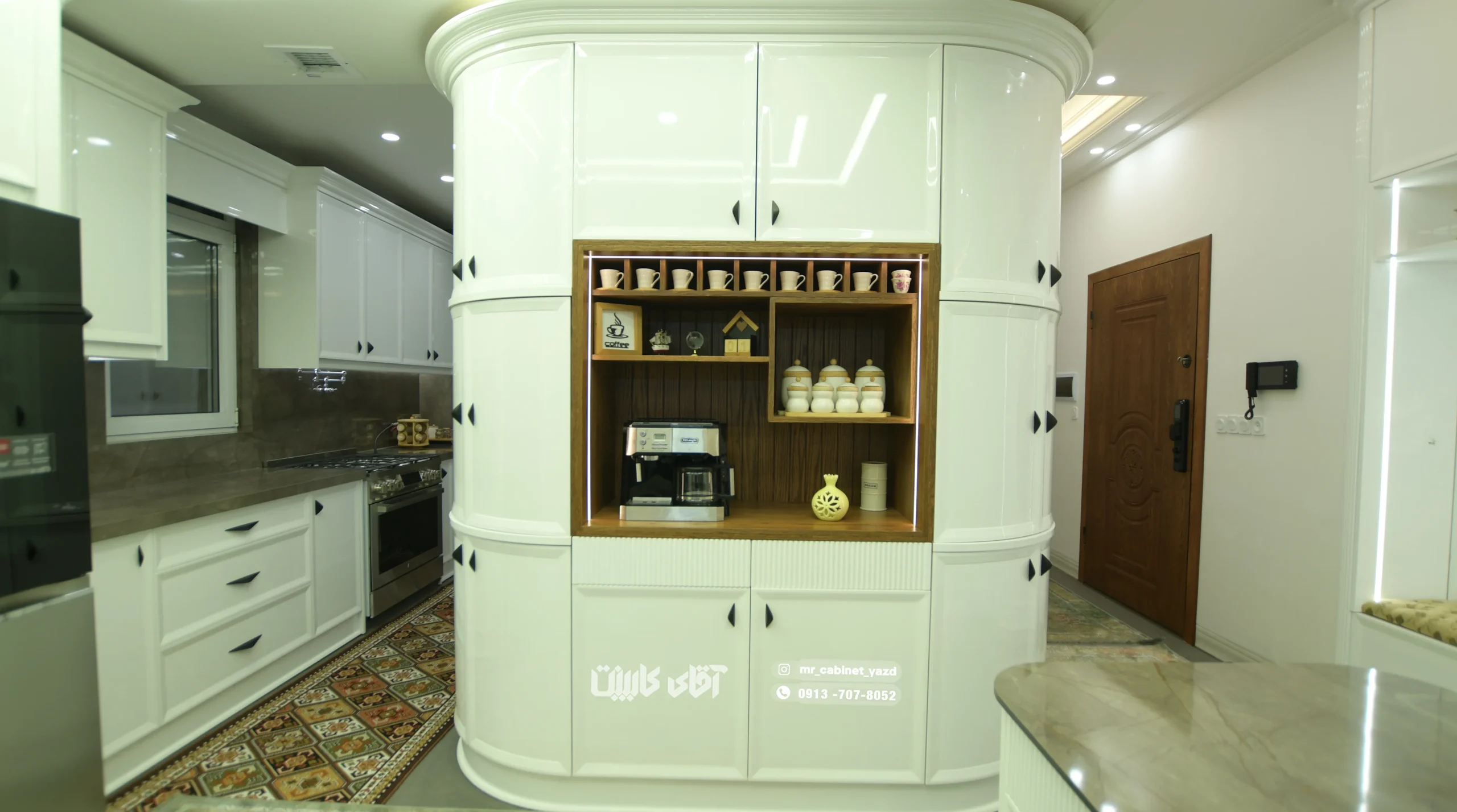 کابینت Curve Royal آقای جعفری منطقه اکرم آباد یزد