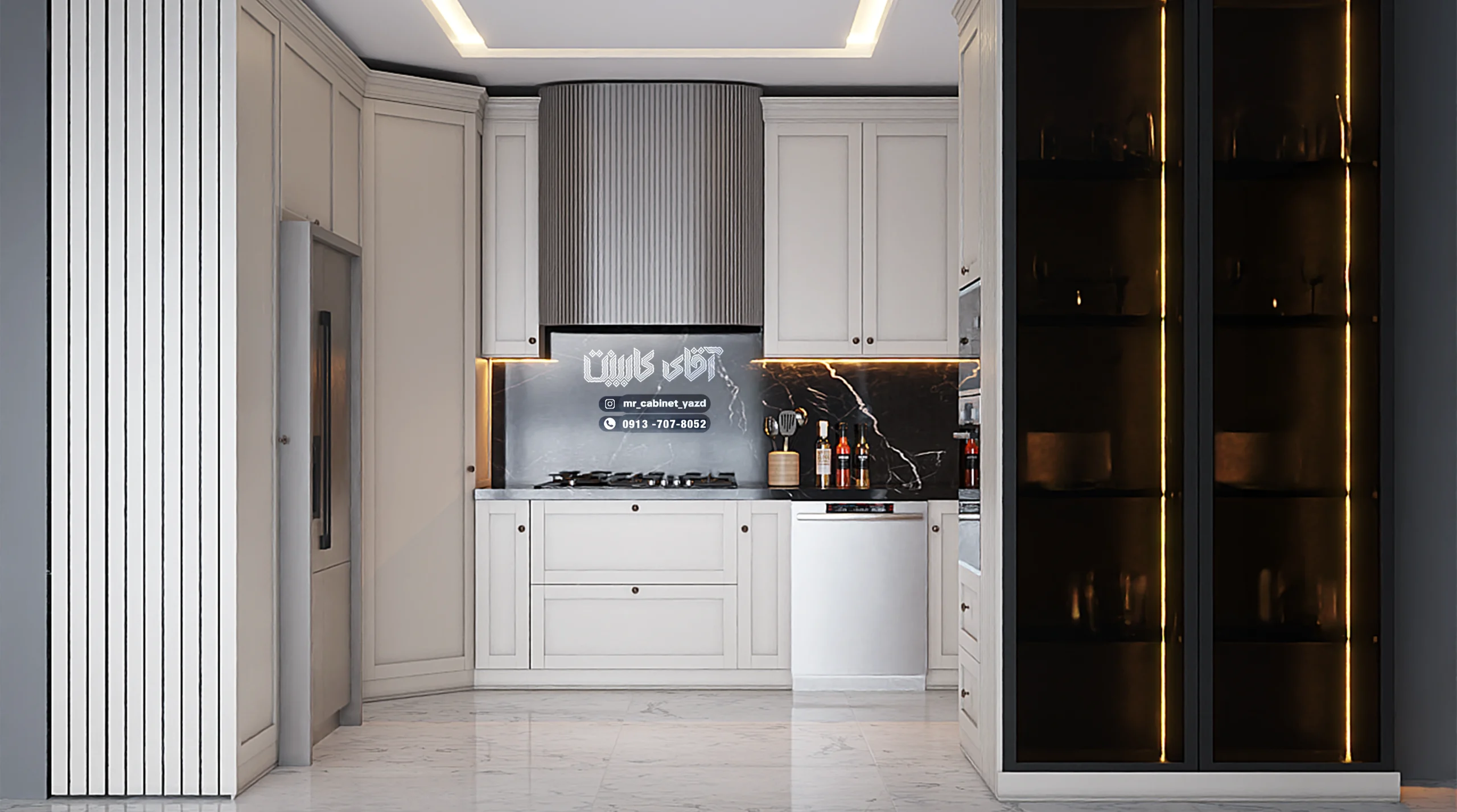 کابینت نئوکلاسیک آقای باغیانی