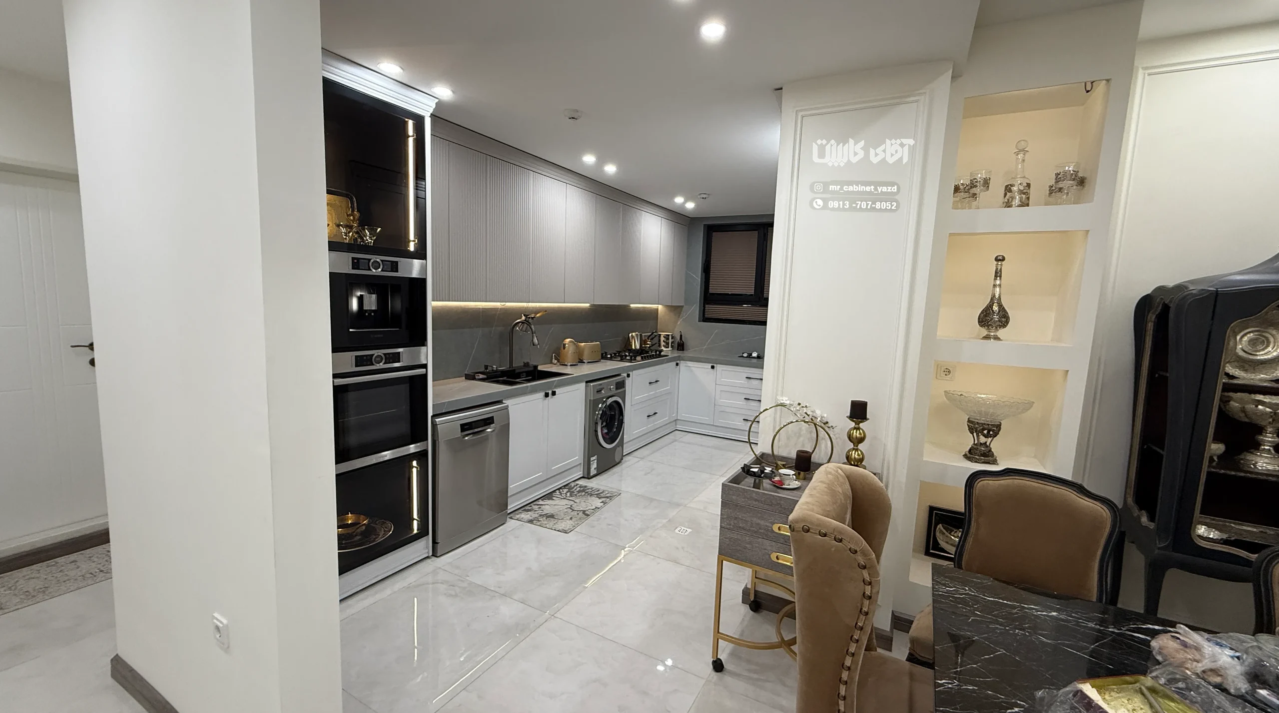 کابینت نئوکلاسیک آقای خلیلی منطقه بلوار جمهوی یزد