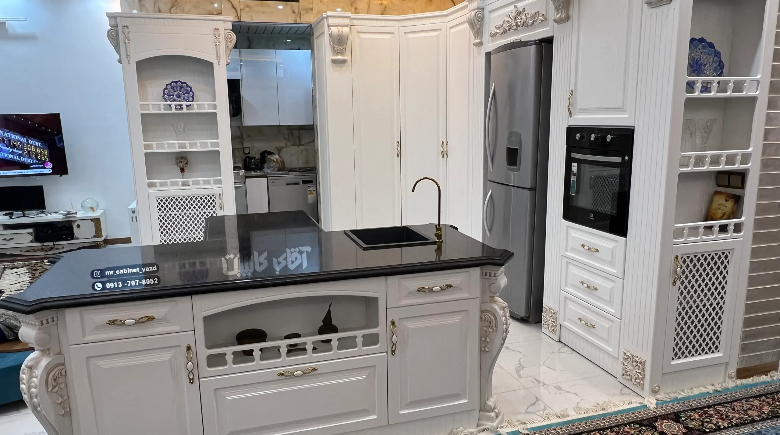 کابینت کلاسیک آقای ناصریان شهرستان میبد