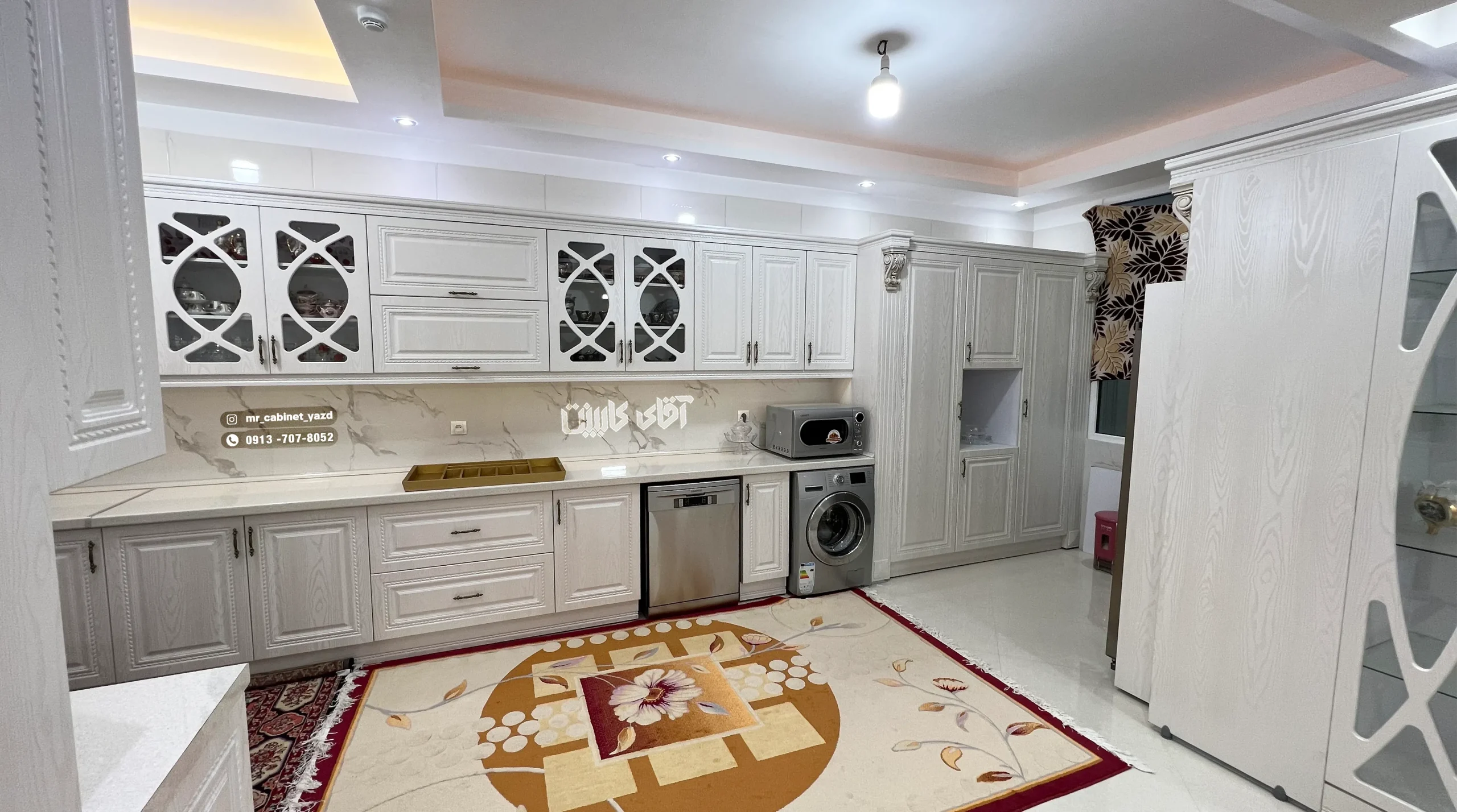 کابینت کلاسیک آقای منصوری بلوار دشتی یزد
