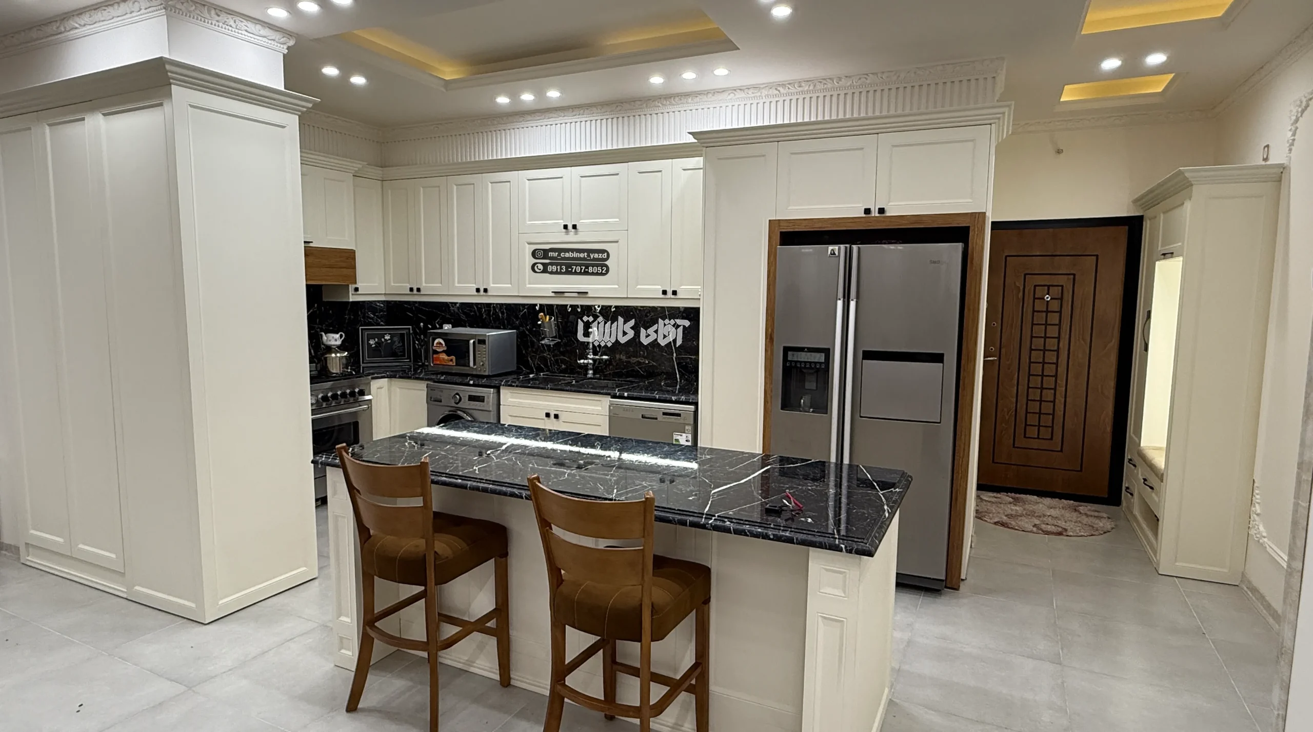 کابینت نئوکلاسیک خانم غلامرضایی
