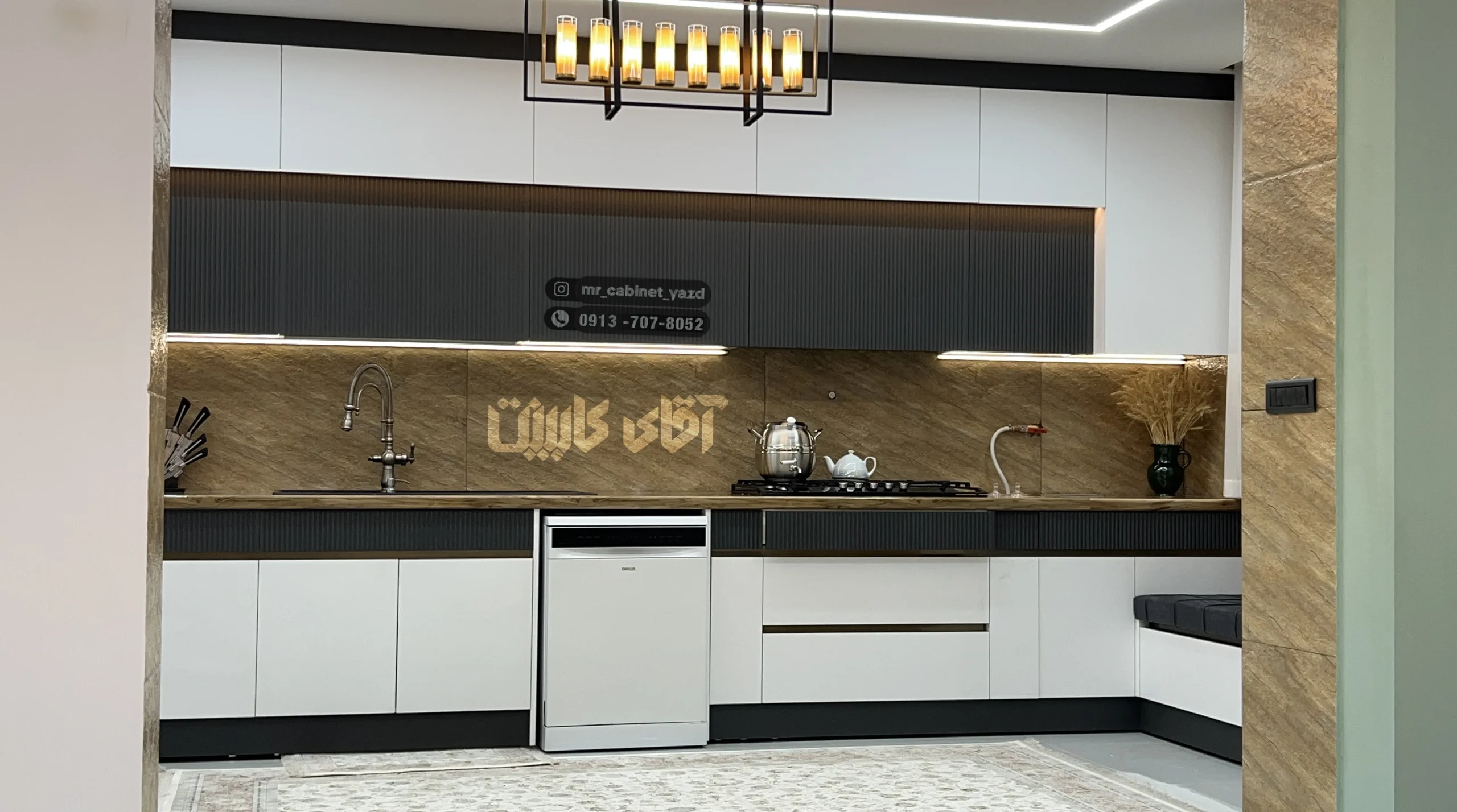 کابینت پست مدرن خانم ادبی شهرستان اردکان