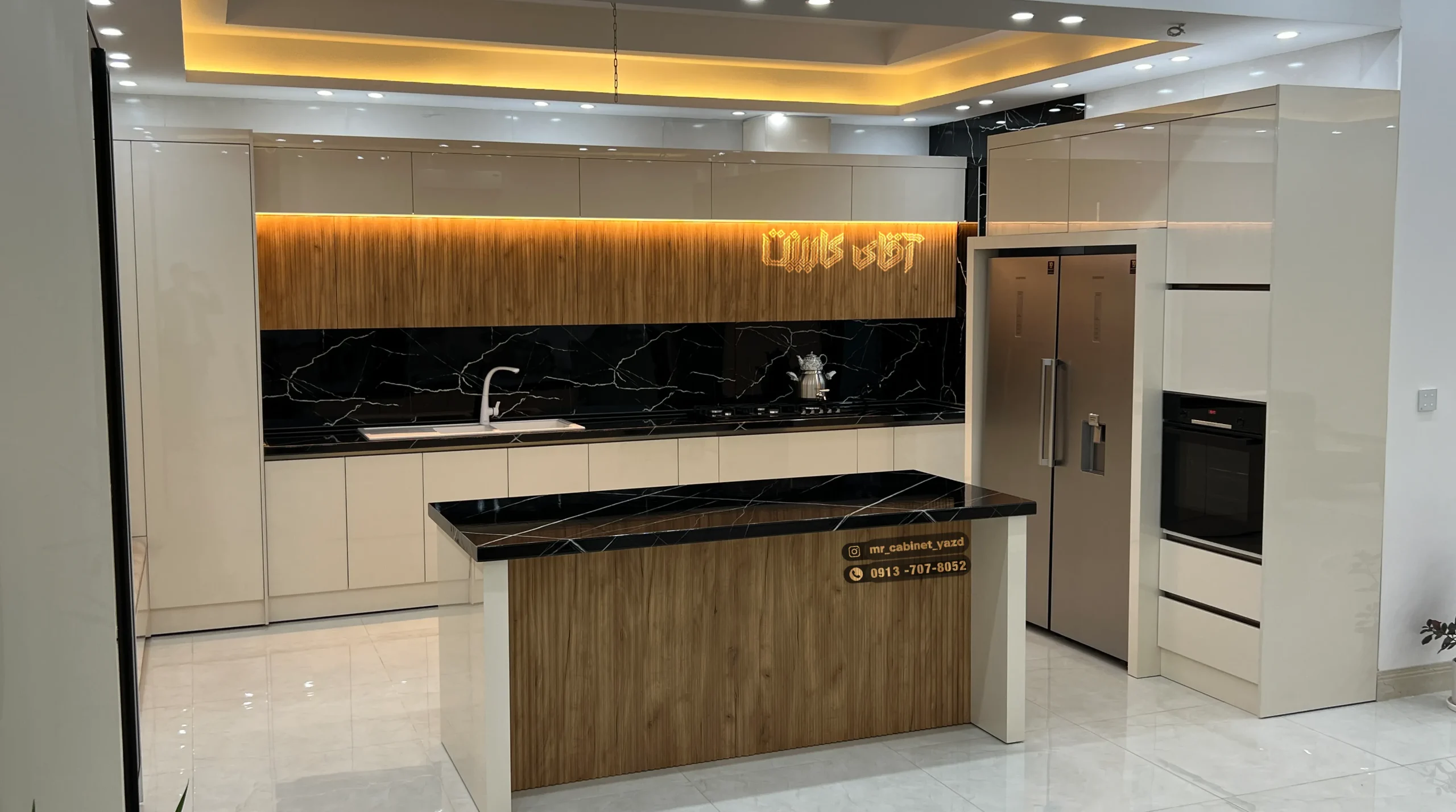 کابینت پست مدرن خانم مدرسی